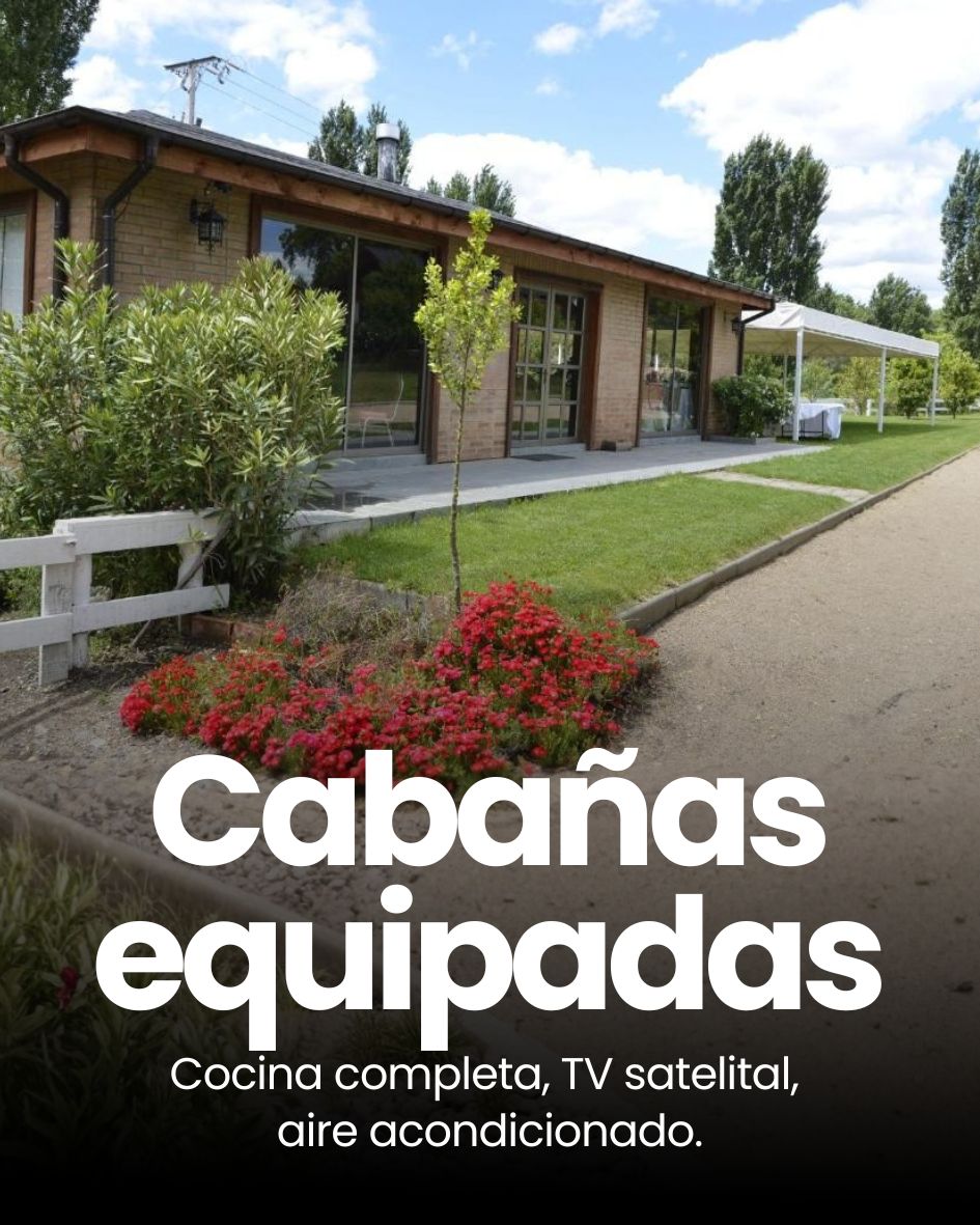 Cabañas equipadas - Valle Paraíso